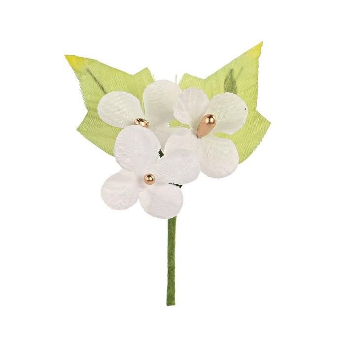 MAZZETTO 3 FIORELLINI BIANCHI